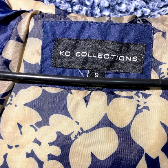 KC Collections Navy Blue Coat - Picture 2 of 13